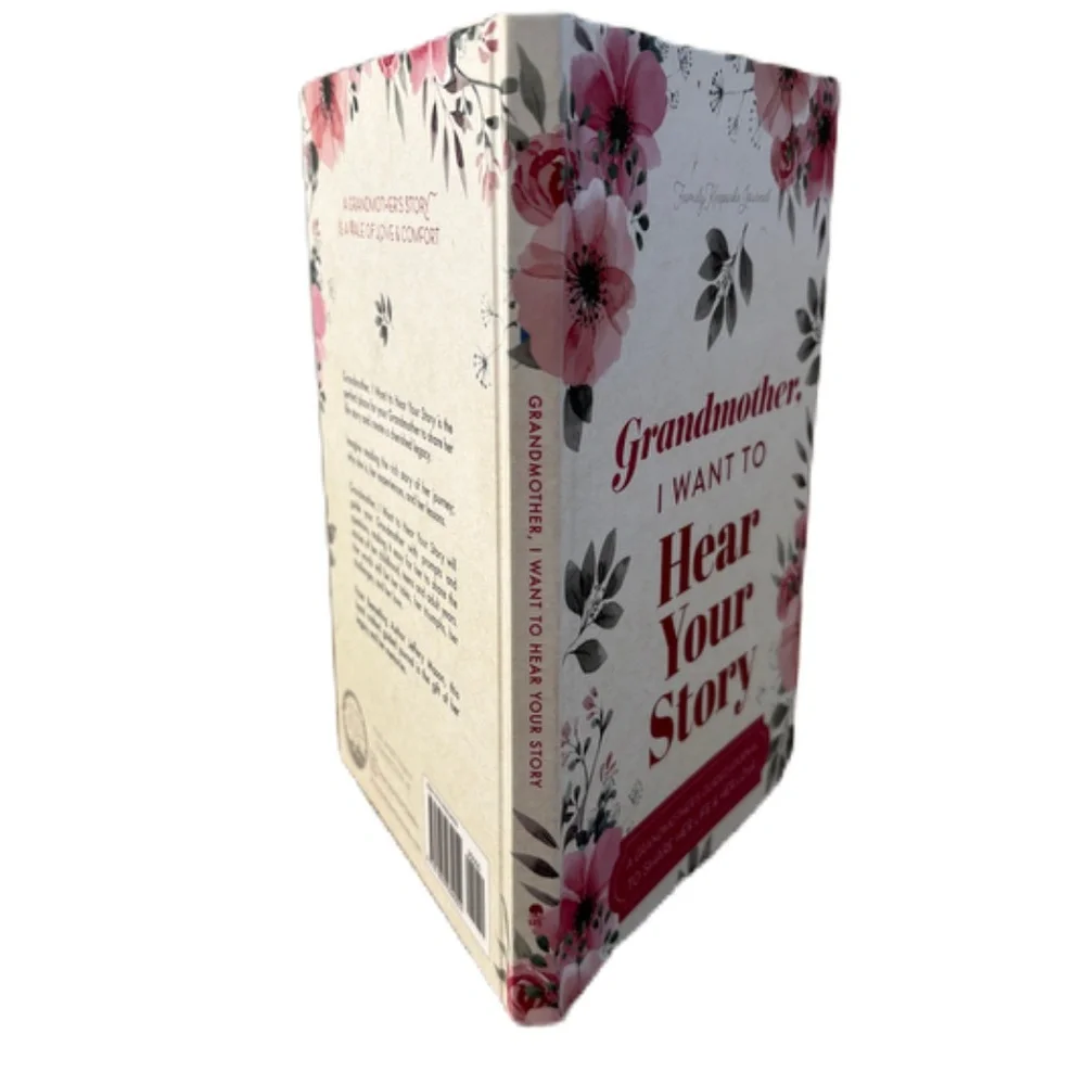 Grandmother I Want to Hear Your Story Journal hardcover book
